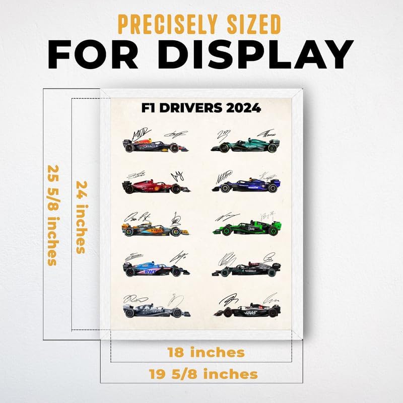 InkFlow Posters Car Racing Canvas Poster - Image 3