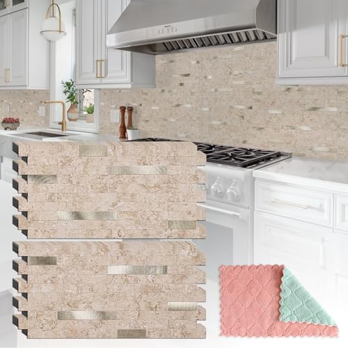 StyloVue 20 Sheets Peel and Stick Backsplash by StyloVue