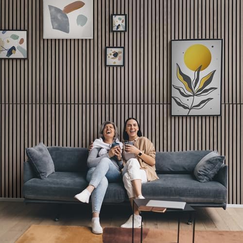 IZODEKOR Self-Adhesive Wall Panels, Acoustic Wood Panels, 3D Peel and Stick - Image 4