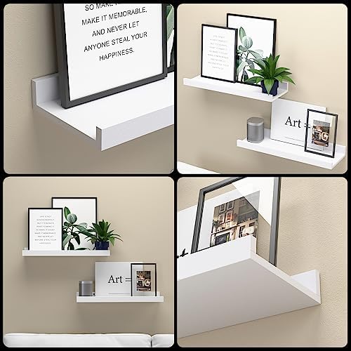 Boswillon Floating Shelves Set of 2, Small Wall Shelf - Image 4