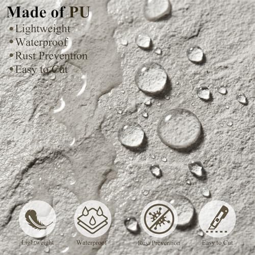 BEAUTYPEAK 3D Faux Stone Wall Panels - Image 2
