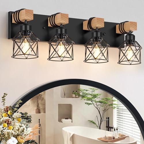 FadimiKoo 4-Light Bathroom Vanity Light Fixtures by FadimiKoo
