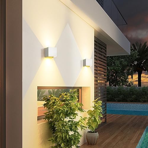 4 PCS LED 12W Outdoor Wall Lights Sconces Exterior/Interior Up and Down Lights - Image 3