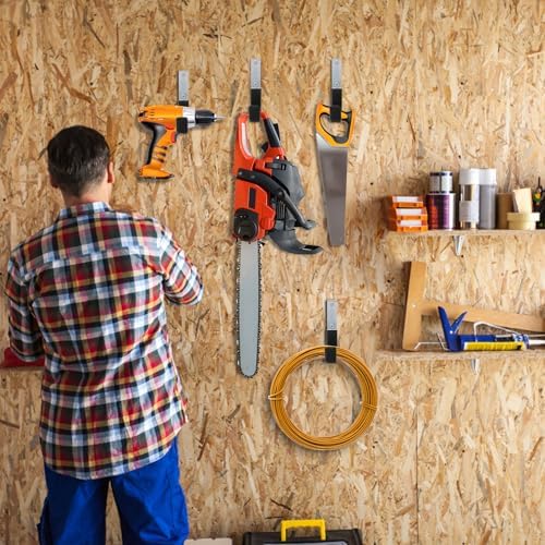 Frcctre 8 Pack Heavy Duty Garage Hooks, Steel Garage Storage Utility Hooks Wall - Image 6