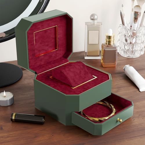 Red Velvet Flocking Liner for Jewelry Drawer 15.7"x160" Self Adhesive Velvet - Image 4
