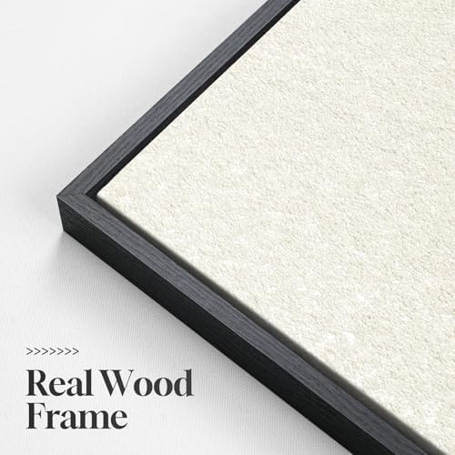3D Large Framed Black and White Abstract Wall Art - Image 5