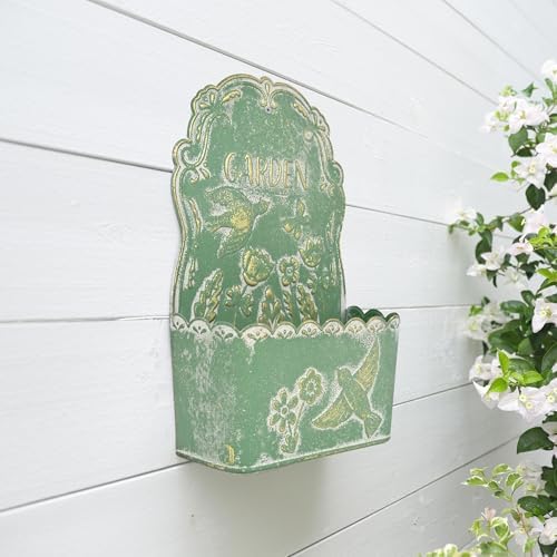 BIG FORTUNE Metal Wall Mount Planter Wall Vases - Image 6