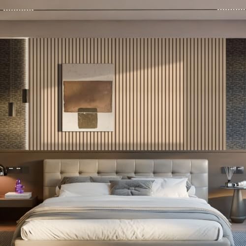 Peel and Stick Oak Slat 3D Wall Panels 4"x98" - Image 6