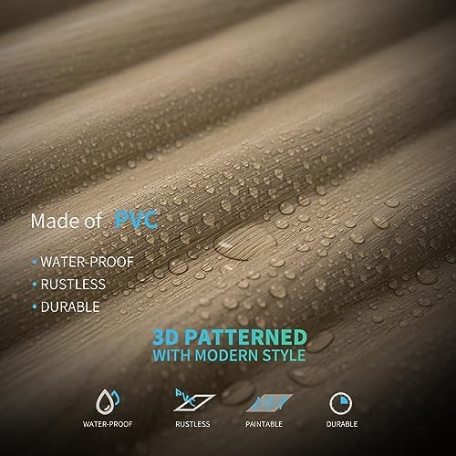 Art3d Semi-Cylinder 3D Drop Ceiling Tiles, 2 x 4 ft - Image 4