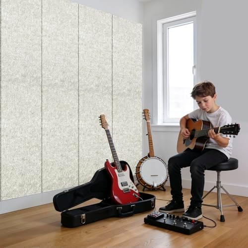 6 PCS Acoustic Panels, 47.2" x 23.6" Self-Adhesive Soundproof Wall Panels - Image 3
