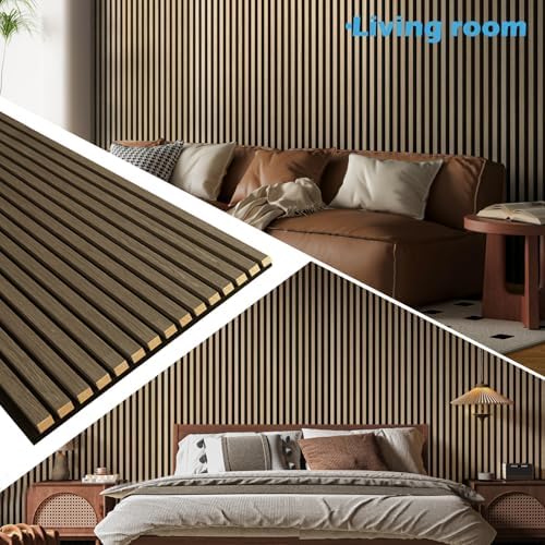 Art3d Acoustic Wood Slat Panels 94.5"x24" - Image 3