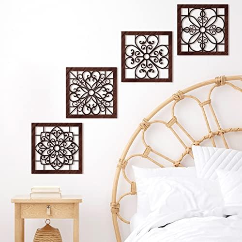 Yulejo 4 Piece Thicken Rustic Wall Decor - Image 2