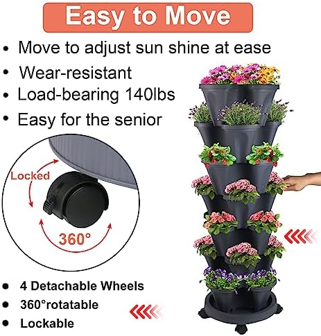 GameXcel Vertical Planter Tower - Image 5