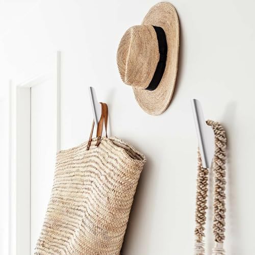 Wood Wall Hooks 4 Pack Coat Hooks Wall Mount, Towel Hooks - Image 4