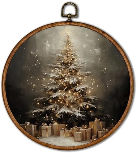 KSDUT Vintage Christmas Wall Decor Art by KSDUT