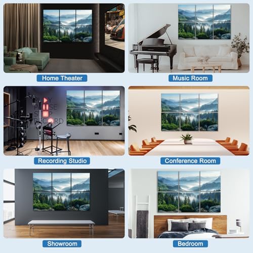 Decorative Acoustic Panels 6 Pack - Image 4