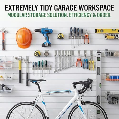 4x4 ft Slatwall Panel Wall Storage Systems - Image 7