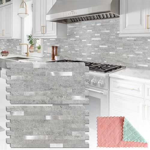StyloVue 20 Sheets Peel and Stick Backsplash by StyloVue