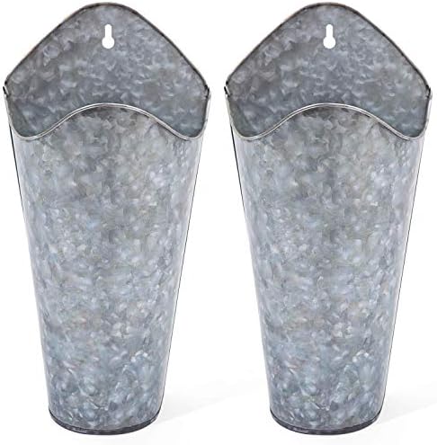 Mkono Metal Wall Planter, Hanging Vase by Mkono
