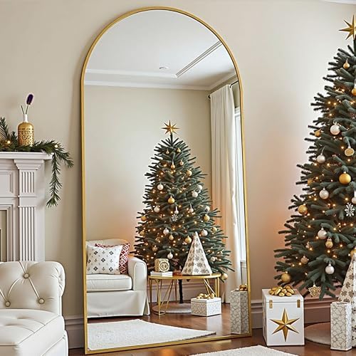 81''x41'' Oversized Full Length Mirrors, Arched Floor Mirror - Image 3