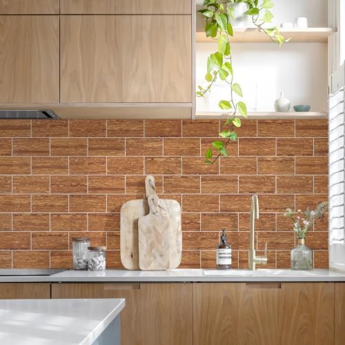STICKGOO 10-Sheet Backsplash Peel and Stick Subway Tile - Image 3