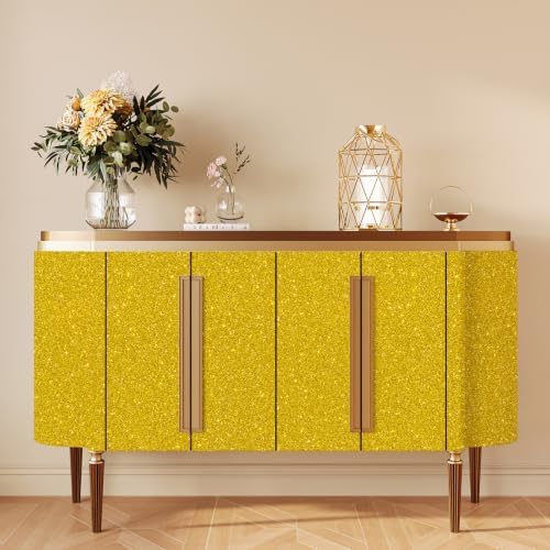 Gold Wallpaper Peel and Stick Glitter Contact Paper 15.7"x472" - Image 4