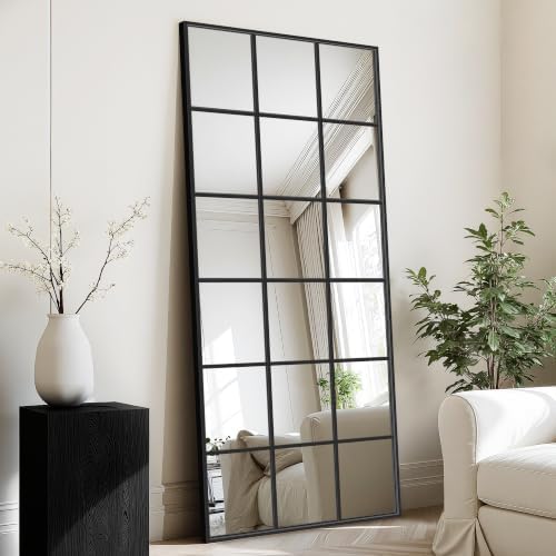 Full Length Mirror Window Pane by Unknown