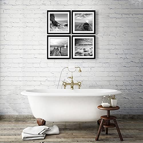 ENGLANT-4 Panels Set Framed Canvas Print - Image 3