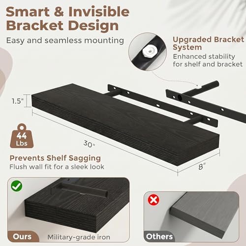 30 Inch Floating Shelves for Wall - Image 2