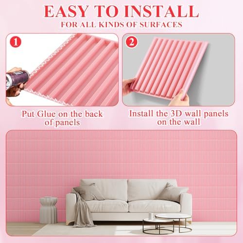 Nuanchu 32 Pcs 3D Wall Panels - Image 4