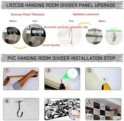 LRZCGB Hanging Room Divider - Image 4