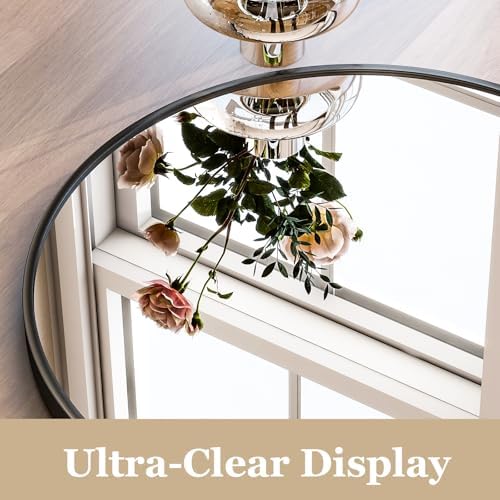 HARRITPURE 16"x24" Arched Bathroom Mirror - Image 4