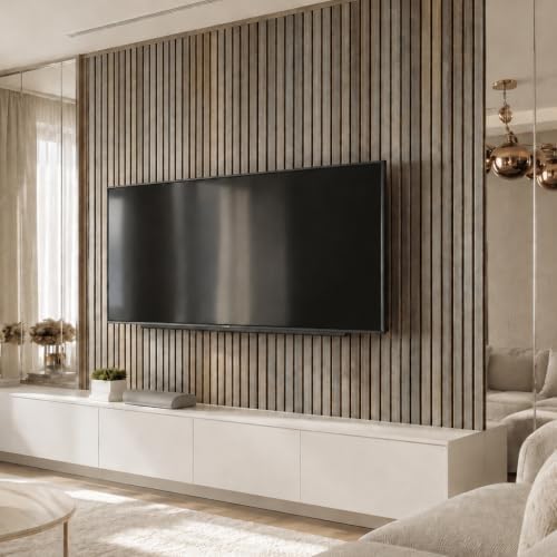 Wood Grain 15.8" W x 118" L Peel and Stick Wall Panels, 3D Soundproof - Image 3