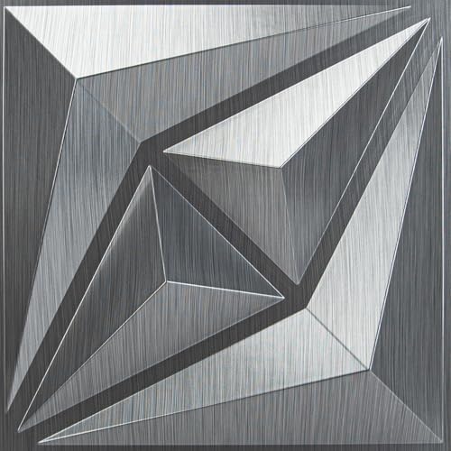 AMZDEPOT 3D Wall Panels, 12x12 Inch by AMZDEPOT