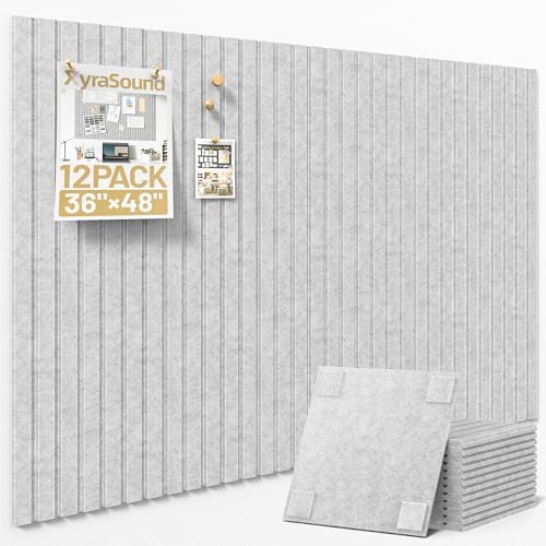Large Cork Board for Walls 12 Pack Bulletin Board by Unknown
