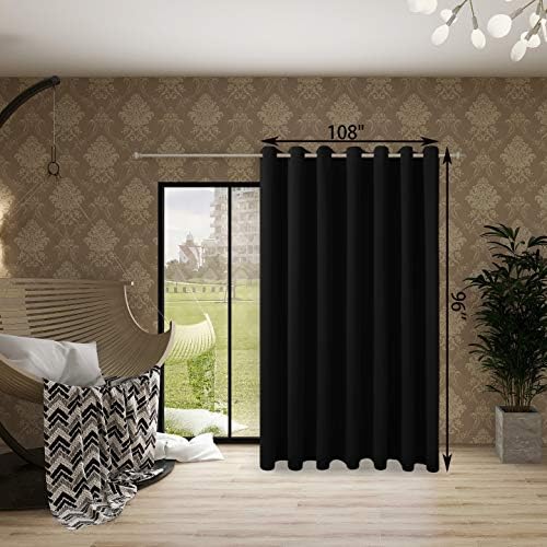 BONZER Room Divider Curtain Privacy Wide Wall Screen Partitions - Image 4