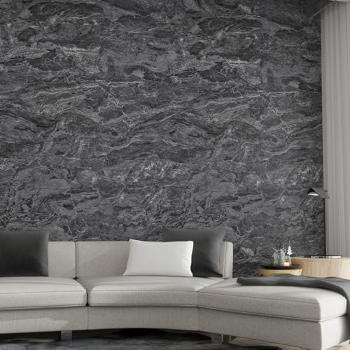 197x48inch Extra Wide Marble Granite Contact Paper peel and stick on Kitchen by Unknown