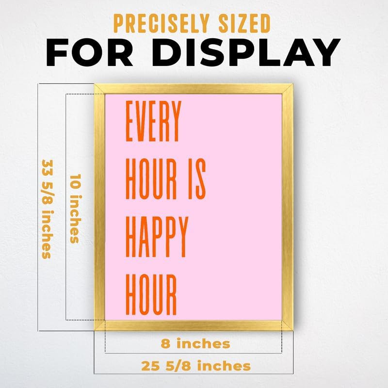 InkFlow Posters Every Hour Happy Hour Canvas Poster - Image 3