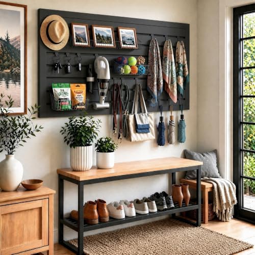 Slat Wall Paneling 4x2 ft Garage Organizer Storage Systems, Heavy Duty PVC - Image 3