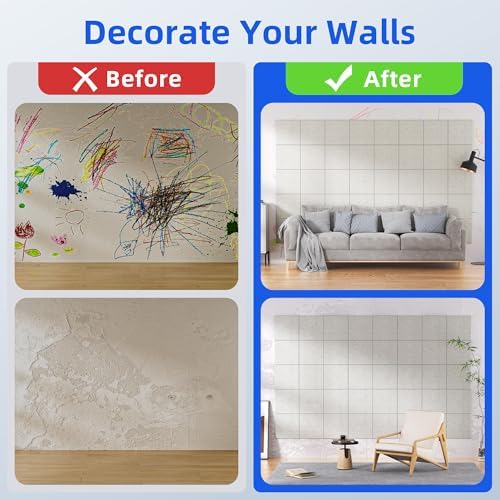 20 Pack Acoustic Panels with Self Adhesive Sound Proof Foam Panels - Image 7