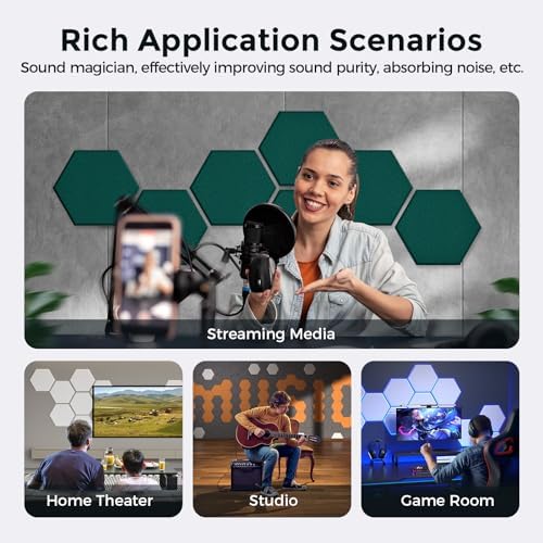 Self-Adhesive Acoustic Panels, 2nd Generation Sound Absorbing Panel, - Image 6