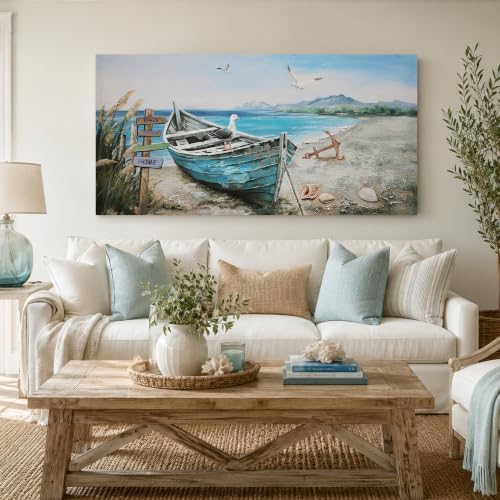 Anolyfi Nautical Wall Art Decor Coastal Artwork by Anolyfi