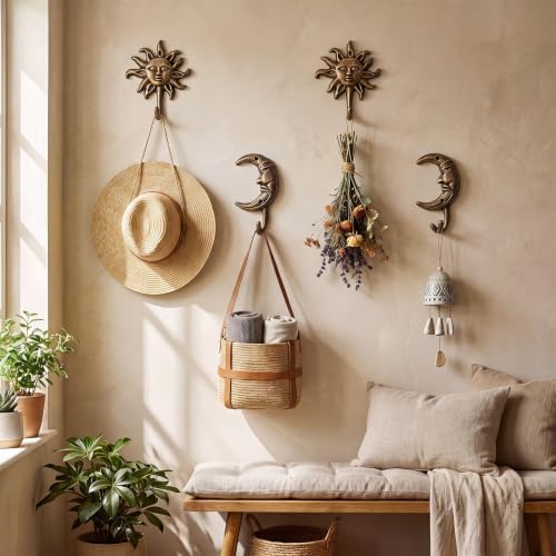 Frienda Cast Iron Hook, Antique Decorative Wall Hooks Hanger - Image 3