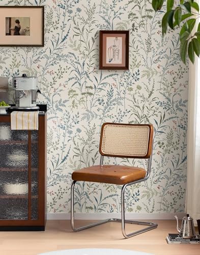 Erfoni Green Leaf Peel and Stick Wallpaper Botanical Removable Wallpaper - Image 7