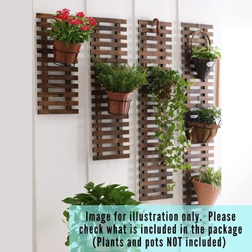 ShopLaLa Wooden Wall Planters Trellis - Image 5
