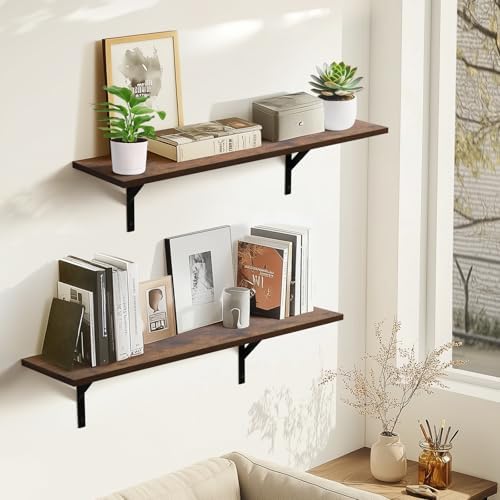 Tectocker-DOU 31.5" Long Floating Book Shelves - Image 2