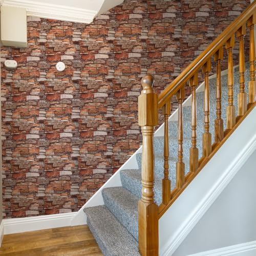 Peel and Stick 3D Foam Stone Wall Panels, Self Adhesive Wallpaper - Image 4