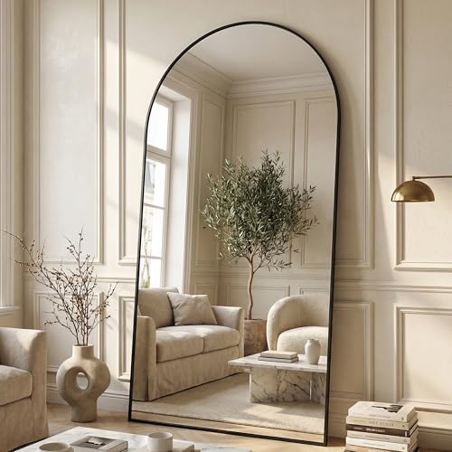 Suidia 90"x46" Arched Full Length Mirror - Image 2