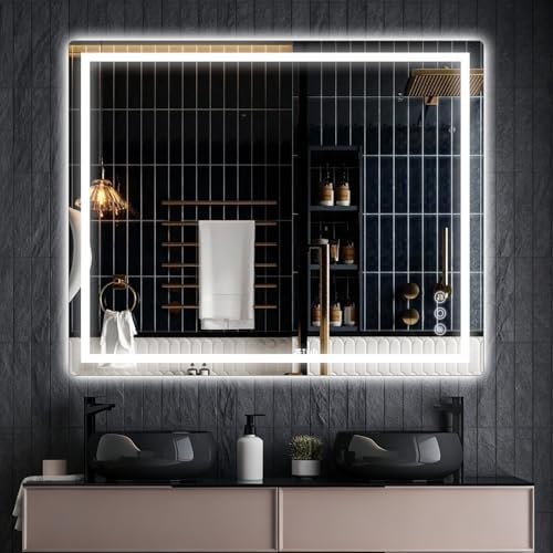 Memobarco 32" x 40" LED Bathroom Mirror by MEMOBARCO