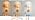ADISUN Battery Operated Wall Sconce Set of 2, Rechargeable Bulbs, RGB. Rattan - Image 7